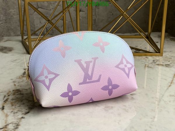 Louis Vuitton 1:1 Mirror Replica Escale Cosmetic Pouch Pastel YB49862153462