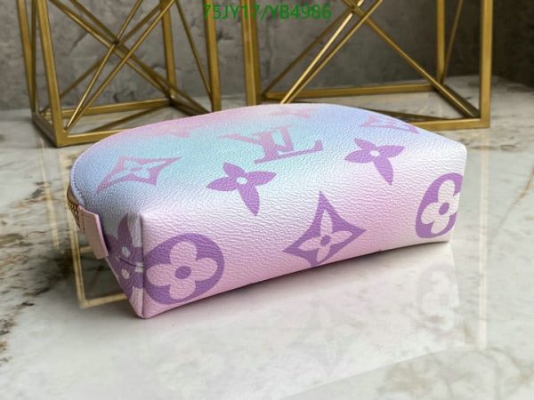 Louis Vuitton 1:1 Mirror Replica Escale Cosmetic Pouch Pastel YB49862153462