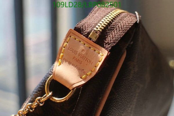 Louis Vuitton 1:1 Mirror Replica Eva Damier Azur Pochette Crossbody Bag LBP0825012654