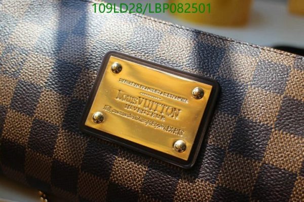 Louis Vuitton 1:1 Mirror Replica Eva Damier Azur Pochette Crossbody Bag LBP0825012654