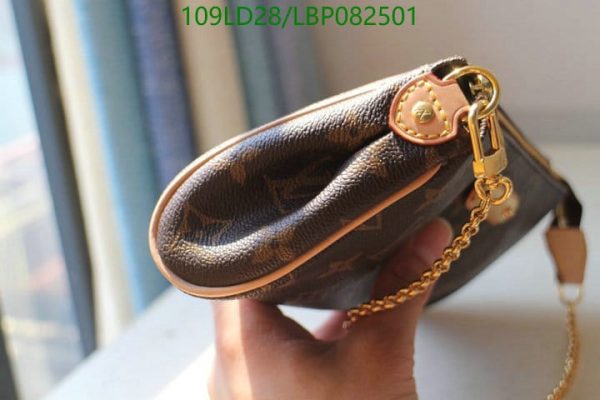 Louis Vuitton 1:1 Mirror Replica Eva Damier Azur Pochette Crossbody Bag LBP0825012654