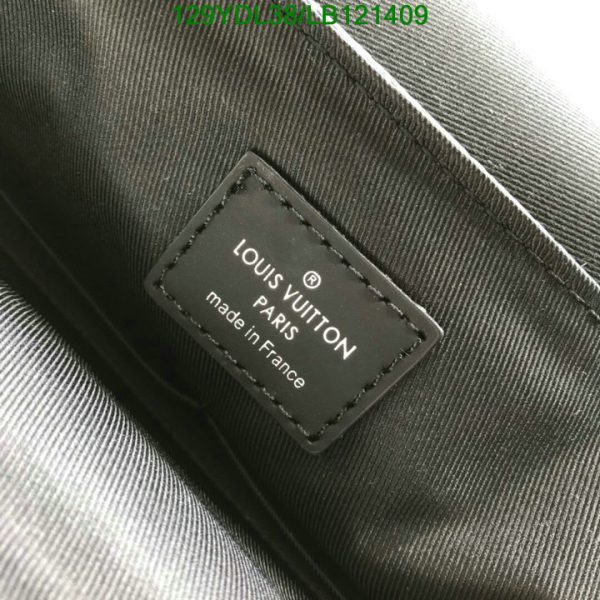 Louis Vuitton 1:1 Mirror Replica Explorer Messenger Bag Monogram Eclipse Canvas PM LB12140941234