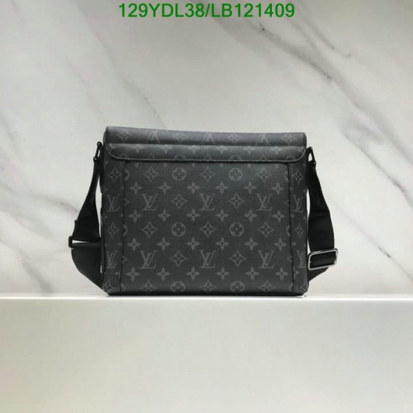 Louis Vuitton 1:1 Mirror Replica Explorer Messenger Bag Monogram Eclipse Canvas PM LB12140941234