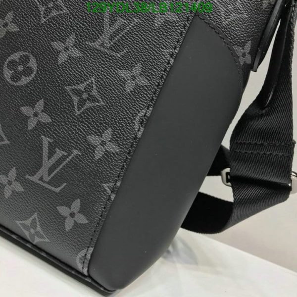 Louis Vuitton 1:1 Mirror Replica Explorer Messenger Bag Monogram Eclipse Canvas PM LB12140941234