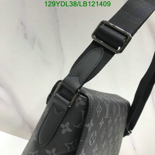 Louis Vuitton 1:1 Mirror Replica Explorer Messenger Bag Monogram Eclipse Canvas PM LB12140941234