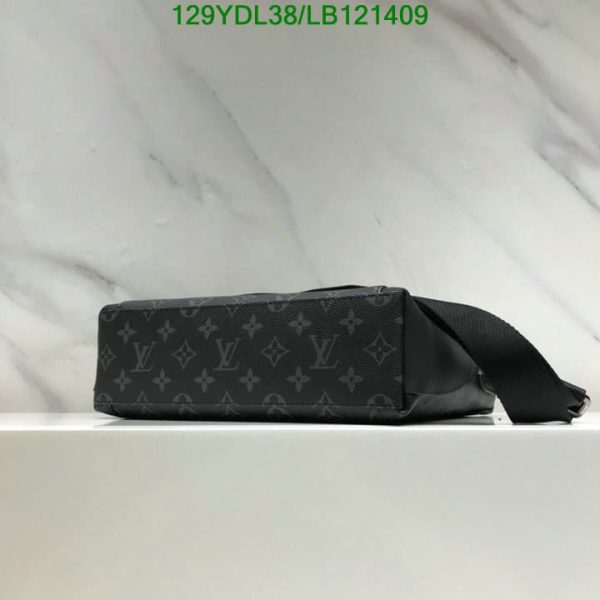 Louis Vuitton 1:1 Mirror Replica Explorer Messenger Bag Monogram Eclipse Canvas PM LB12140941234