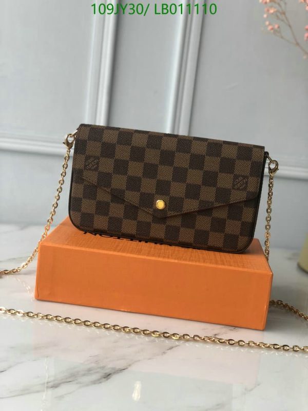 Louis Vuitton 1:1 Mirror Replica Felicie Pochette Bag LB01111012367