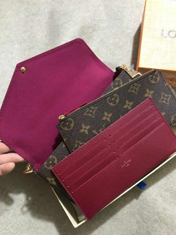 Louis Vuitton 1:1 Mirror Replica Felicie Pochette Bag LB01111012367