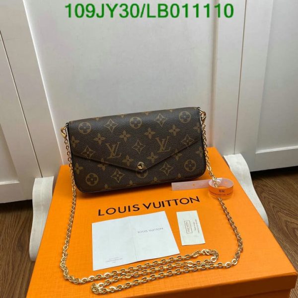 Louis Vuitton 1:1 Mirror Replica Felicie Pochette Bag LB01111012367