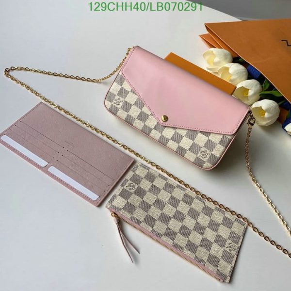 Louis Vuitton 1:1 Mirror Replica Felicie Pochette Bag LB07029126984