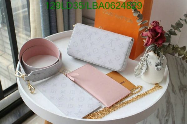 Louis Vuitton 1:1 Mirror Replica Felicie Pochette Bag LBA0624829123