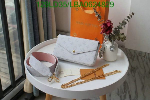 Louis Vuitton 1:1 Mirror Replica Felicie Pochette Bag LBA0624829123