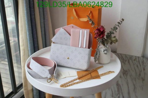 Louis Vuitton 1:1 Mirror Replica Felicie Pochette Bag LBA0624829123