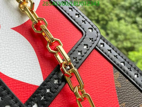 Louis Vuitton 1:1 Mirror Replica Felicie Pochette White LBU0123433126