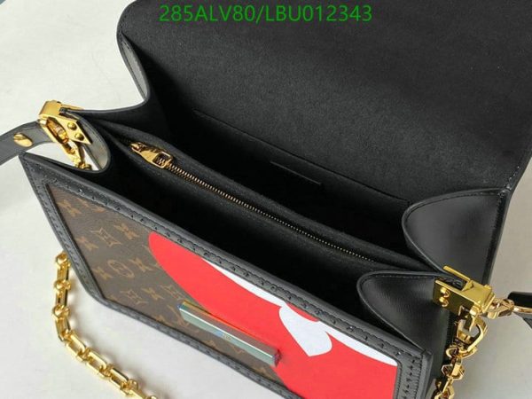 Louis Vuitton 1:1 Mirror Replica Felicie Pochette White LBU0123433126