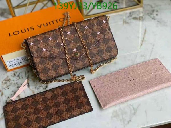 Louis Vuitton 1:1 Mirror Replica Felicie Pochette YB92612456786