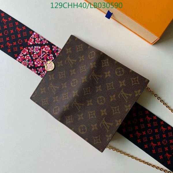 Louis Vuitton 1:1 Mirror Replica Flore Chain Wallet LB03059026954