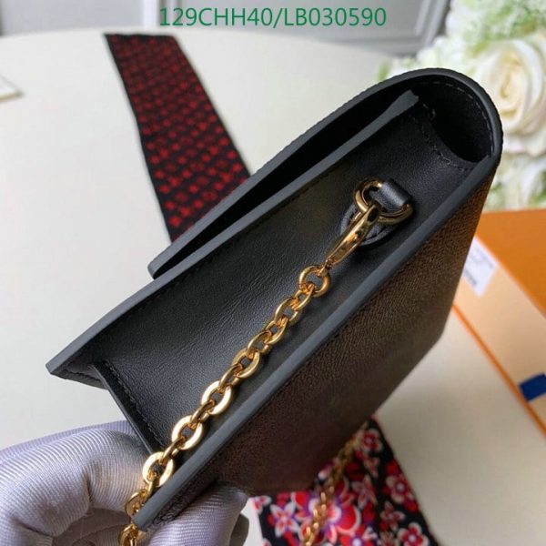 Louis Vuitton 1:1 Mirror Replica Flore Chain Wallet LB03059026954