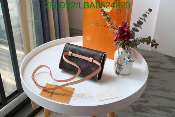 Louis Vuitton 1:1 Mirror Replica Florentine Bum Waist Fanny Pack 2 Way Monogram Cross Body Bag  LBA0624823312