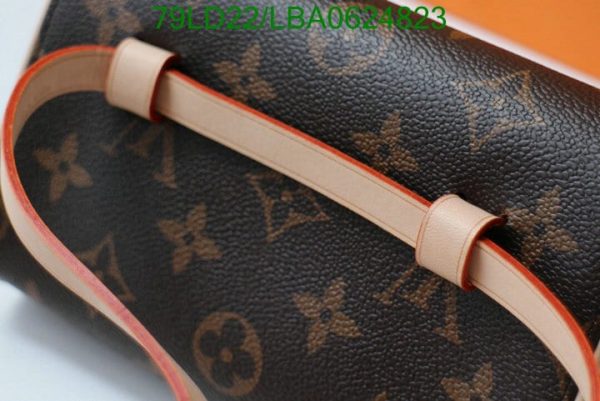 Louis Vuitton 1:1 Mirror Replica Florentine Bum Waist Fanny Pack 2 Way Monogram Cross Body Bag  LBA0624823312