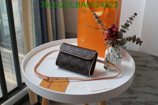 Louis Vuitton 1:1 Mirror Replica Florentine Bum Waist Fanny Pack 2 Way Monogram Cross Body Bag  LBA0624823312