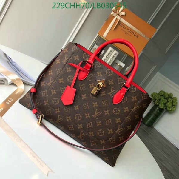 Louis Vuitton 1:1 Mirror Replica Flower Tote Monogram Canvas LB03054528412