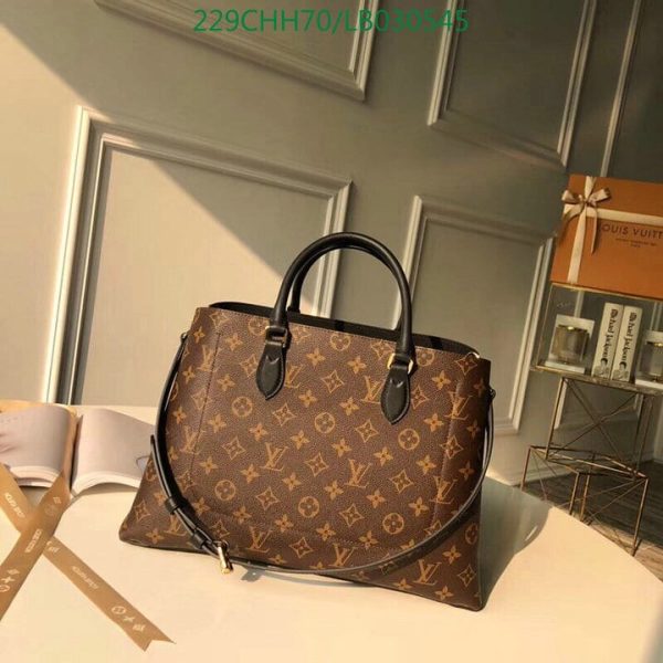 Louis Vuitton 1:1 Mirror Replica Flower Tote Monogram Canvas LB03054528412