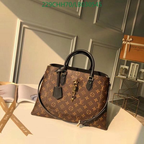 Louis Vuitton 1:1 Mirror Replica Flower Tote Monogram Canvas LB03054528412