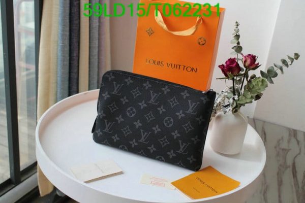 Louis Vuitton 1:1 Mirror Replica Fragment Cabas Light Pochette T062231563157