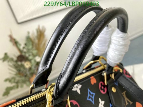 Louis Vuitton 1:1 Mirror Replica Game On Speedy Bandouliere black LBP0104033269