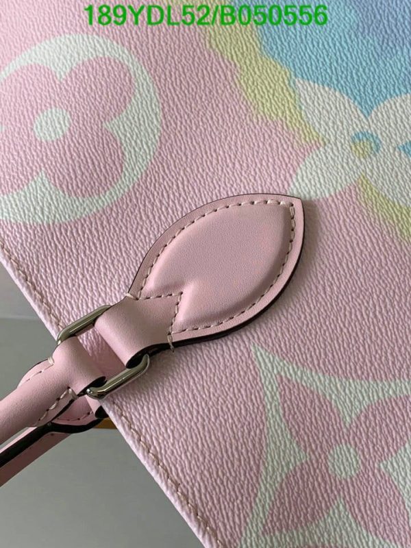 Louis Vuitton 1:1 Mirror Replica Handbag Escale On The Go GM in Pink Pastel  B050556312456