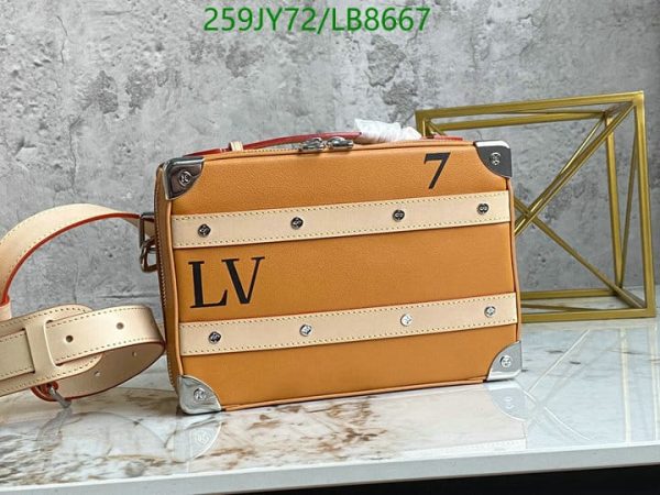 Louis Vuitton 1:1 Mirror Replica Handle Soft Trunk Bag LB86673648592