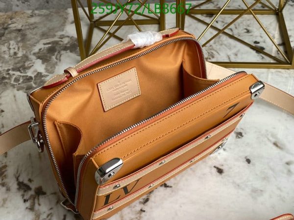 Louis Vuitton 1:1 Mirror Replica Handle Soft Trunk Bag LB86673648592