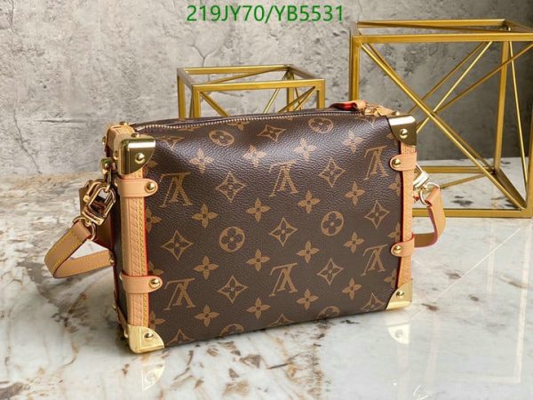 Louis Vuitton 1:1 Mirror Replica  Handle Trunk Messenger Bag YB55312364782