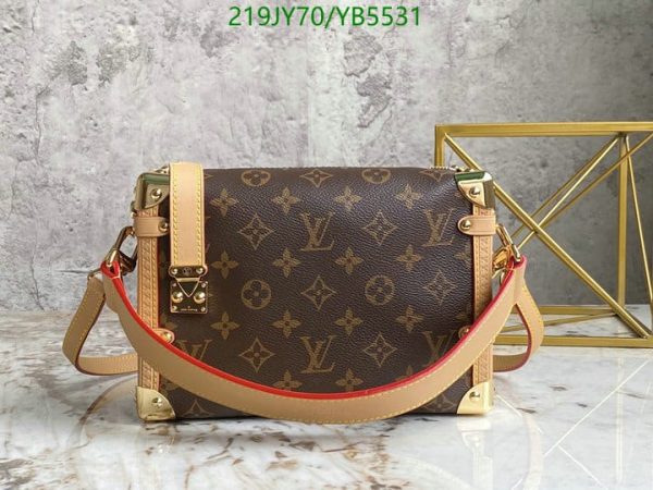 Louis Vuitton 1:1 Mirror Replica  Handle Trunk Messenger Bag YB55312364782