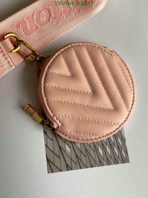 Louis Vuitton 1:1 Mirror Replica Handmade Leather Crossbody New Wave Multi Pochette YB26173731245