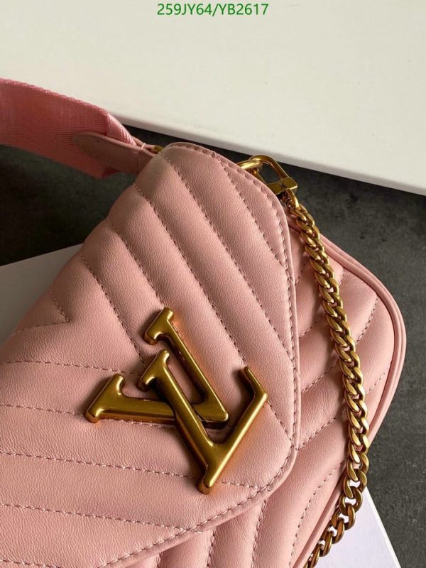 Louis Vuitton 1:1 Mirror Replica Handmade Leather Crossbody New Wave Multi Pochette YB26173731245