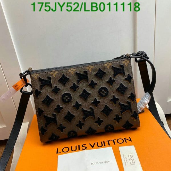 Louis Vuitton 1:1 Mirror Replica Impossible Ultra Rare 1st Damier Ebene Pochette Cles Key Pouch  LB01111831567