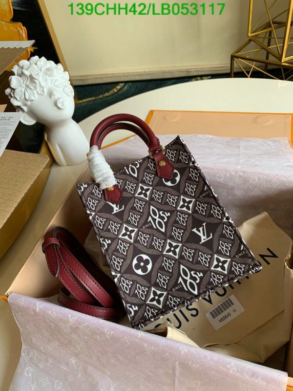 Louis Vuitton 1:1 Mirror Replica Jacquard Petit 2way Hand Bag Tote LB05311751234