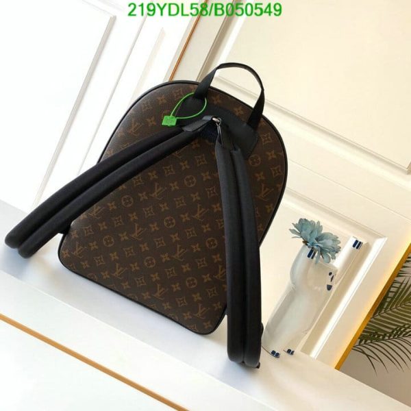 Louis Vuitton 1:1 Mirror Replica Josh Backpack Damier Graphite Black B050549194235