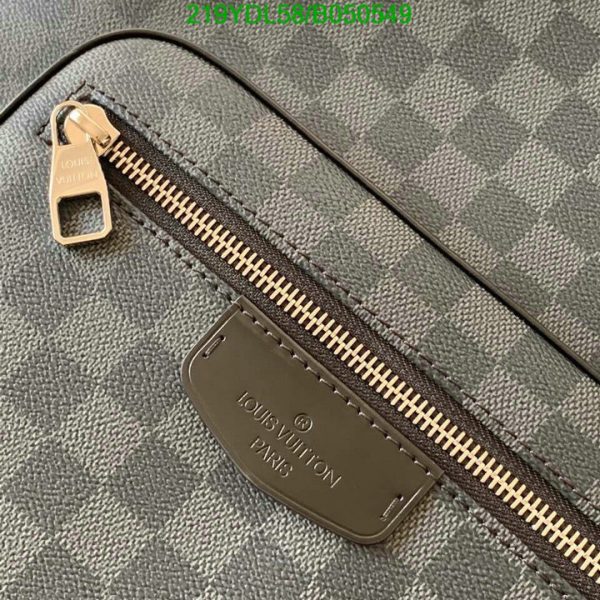 Louis Vuitton 1:1 Mirror Replica Josh Backpack Damier Graphite Black B050549194235