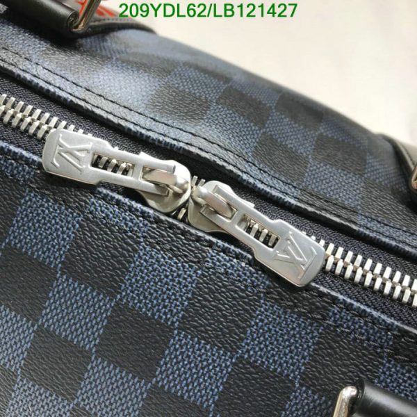 Louis Vuitton 1:1 Mirror Replica Keepall Bandouliere Damier Cobalt Race LB12142793124