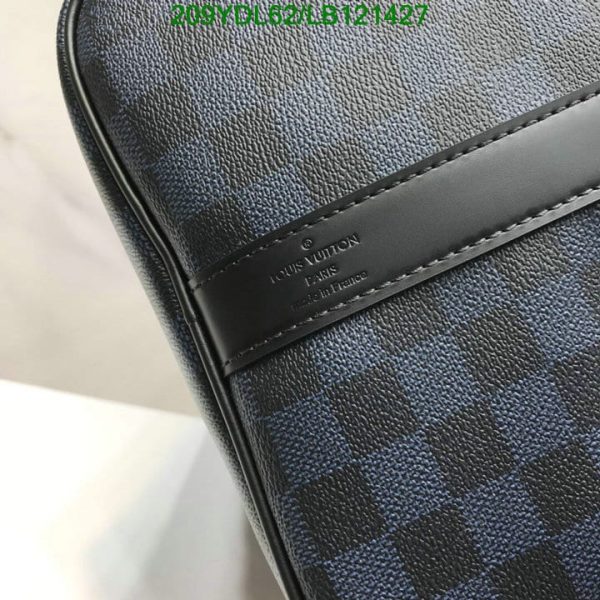 Louis Vuitton 1:1 Mirror Replica Keepall Bandouliere Damier Cobalt Race LB12142793124