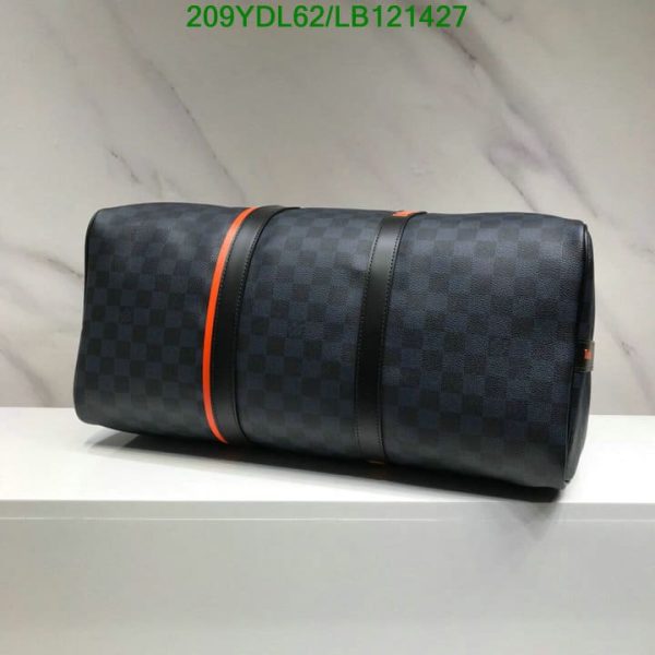 Louis Vuitton 1:1 Mirror Replica Keepall Bandouliere Damier Cobalt Race LB12142793124