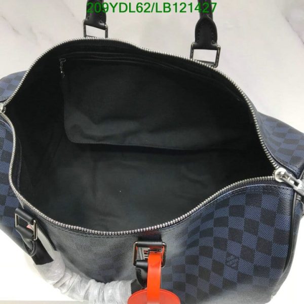 Louis Vuitton 1:1 Mirror Replica Keepall Bandouliere Damier Cobalt Race LB12142793124