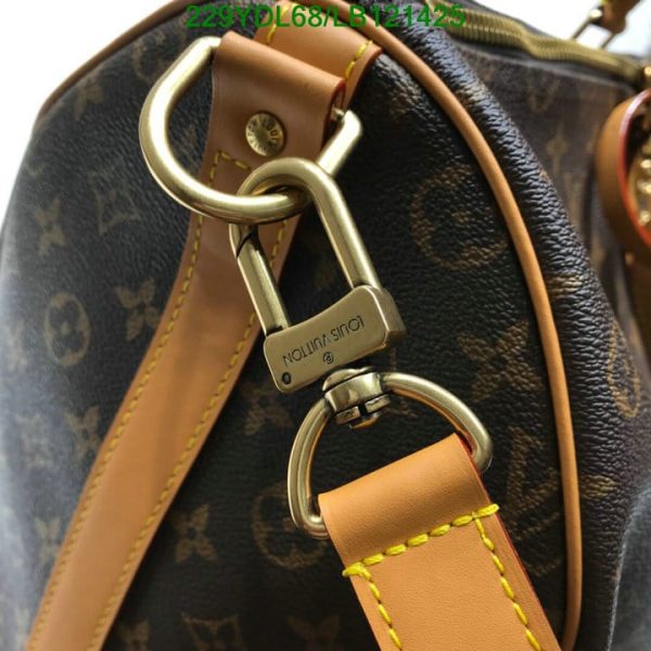 Louis Vuitton 1:1 Mirror Replica Keepall Bandouliere Monogram Canvas LB12142565437