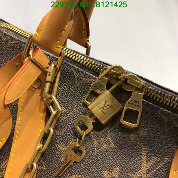 Louis Vuitton 1:1 Mirror Replica Keepall Bandouliere Monogram Canvas LB12142565437