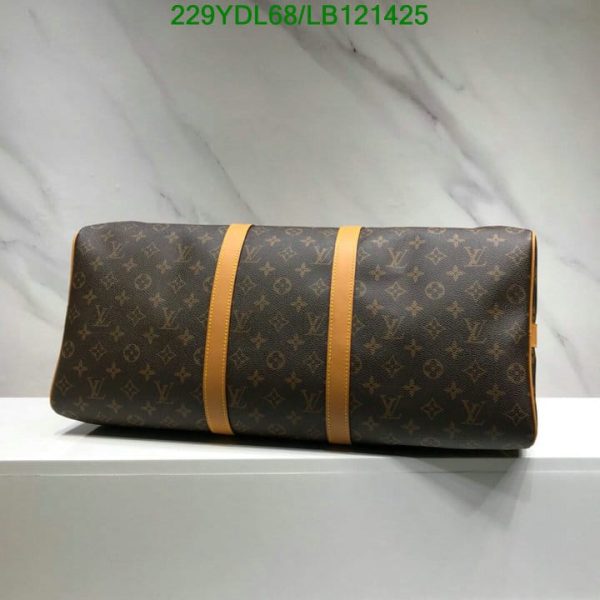 Louis Vuitton 1:1 Mirror Replica Keepall Bandouliere Monogram Canvas LB12142565437