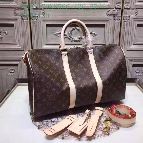 Louis Vuitton 1:1 Mirror Replica Keepall Monogram Perso Bag LB11302512589