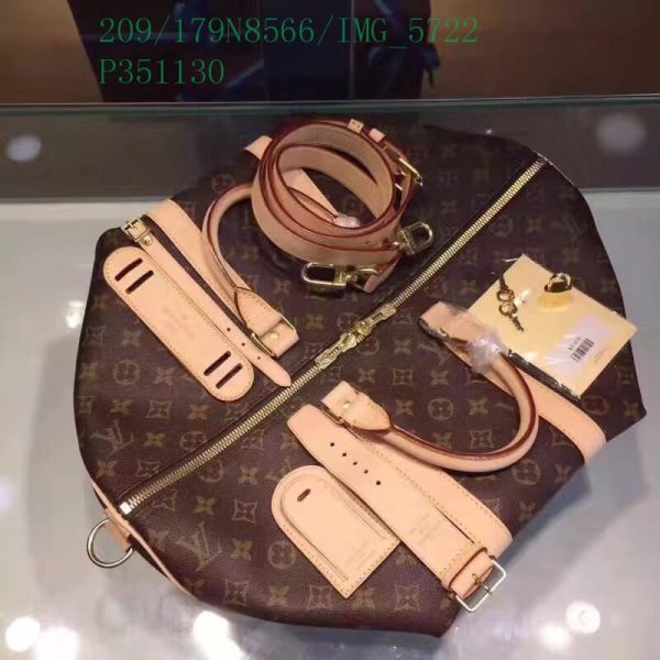 Louis Vuitton 1:1 Mirror Replica Keepall Monogram Perso Bag LB11302512589